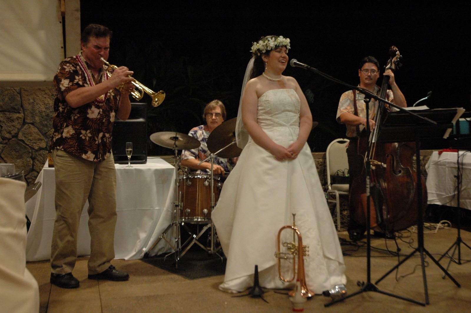 Maren & Dad in Band